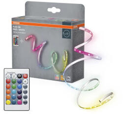 OSRAM FLEX RGB WITH REMOTE CONTROL beltéri LED szalag fehér színben, távirányítóval vezérelhető, 1300lm, 14W, IP20, állítható (RGB + 2700-6500K), hossz: 5000mm ( 4099854448577 ) (4099854448577)