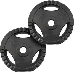 SC Sports ScSPORTS® Súlytárcsa 2 x 2, 5 kg fogantyú műanyag/cement 30mm (10003318-1058) - kokiskashop Súlytárcsa