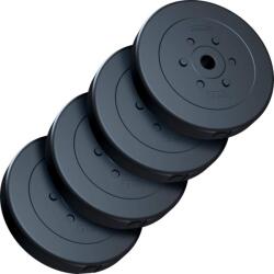 SC Sports Műanyag tárcsák készlete 30 kg 4x7, 5 kg átmérő 30 mm (10002981) - kokiskashop Súlytárcsa