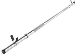 SCSports Krómozott súlyzótengely 140 cm 30 mm rugós rögzítéssel (10001624) - kokiskashop