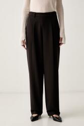 Twinset pantaloni pentru femei cu vâscoză 9BY2-SPDZMY_89X (262TF2014)