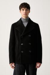 HUGO BOSS palton pentru bărbați cu lână H-Hyde-Peacoat-264 9BY2-KPMZYP_99X (50576464)