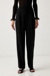 Twinset pantaloni pentru femei cu vâscoză 9BY2-SPDZMY_99X (262TF2014)