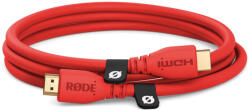 RØDE RØDE HDMI Cable prémium HDMI kábel, 1, 5m, piros (HDMICABLE1.5M-R)