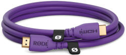 RØDE RØDE HDMI Cable prémium HDMI kábel, 1.5m, lila (HDMICABLE1.5M-PU)