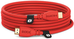 RØDE RØDE HDMI Cable prémium HDMI kábel, 3m, piros (HDMICABLE3M-R)