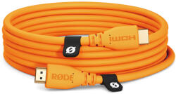 RØDE RØDE HDMI Cable prémium HDMI kábel, 3m, narancssárga (HDMICABLE3M-O)