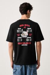 New Balance tricou pentru bărbați din bumbac Ramen PPY2-TSM136_99X (MT61H51DBK)