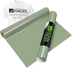 VINYL FROG hőátadásos flex fólia pólóhoz - khaki zöld - 30, 5x155 cm