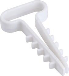 ELMARK 500434 Beüthető Kábelkötegelő Tipli Lapos Kábelhez 2 (50db/csomag) (500434)