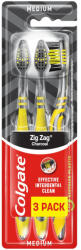 Colgate Zig Zag Charcoal Medium felnőtt fogkefe
