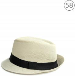 Szaleo Arnedo nyári sapka trilby klasszikus természetes unisex strand sapka Ecru (cz20230v1-6)