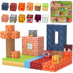  Mágneses Építőkockák Emberkék Tiles Szett 100 Db-os Gyerek (008250)