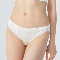 INTIMEO Bugyi Selyem Fehér Közepes Állapot M Mulberry 6A 19 Momme 100% Selyem (006SilkPantyClassic3)