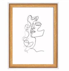 Casio Képkeret, fa, 13x18 cm, "Silhouette", natúr (DKLS006)