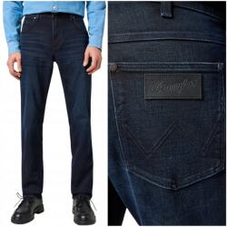 Wrangler Greensboro Blue Black egyenes sötétkék farmer nadrág W38 L34 (112355019)
