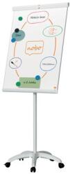 AWEI Flipchart tábla, mobil, mágneses felület, 70x100 cm, EcoLabel, NOBO "Premium Plus", fehér (VN5702)