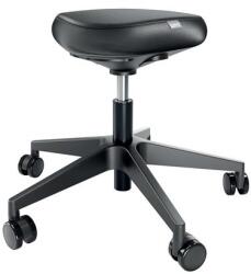 PARKER Munkaszék, görgős, ergonomikus, LEITZ "Ergo Comfort", sötétszürke (E65780095)