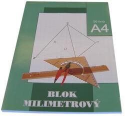 STICK N Milliméter papír, A4, 50 lap, STEPA (ST240405150)
