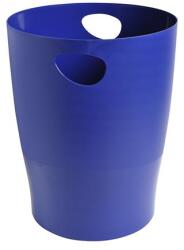 Papírkosár, 15 liter, PP, EXACOMPTA "Ecobin", sötétkék (EX45303D)
