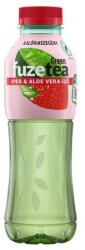 METO Üdítőital, szénsavmentes, 0, 5 l, FUZETEA, zöld tea eper-aloevera (KHI398V)