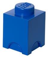 SIÓ Tárolódoboz, szögletes, LEGO, kék (L40011731)
