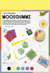 468 Moosgumi, öntapadó, 20x29 cm, 7 lap, FOLIA "Basic", 7 különböző szín (FL230799)