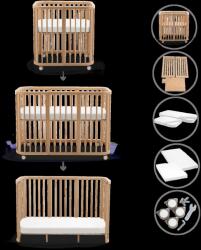  Stokke® Nighti baba és junior ágy szett (STSLEEPIMINIV3-2)