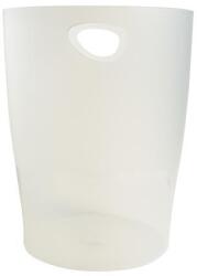 UHU Papírkosár, 15 liter, PP, EXACOMPTA "Office", matt fehér (EX45357D)