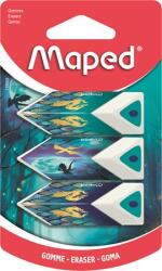 Xerox Radír, MAPED "Dragon Pyramid sárkány ", 3 darab (IMA119524)
