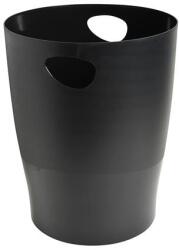  Papírkosár, 15 liter, PP, EXACOMPTA "Ecobin Economy", fekete (EX453014D)