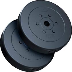 SC Sports Súlykészlet 2x10 kg műanyag átmérő 30 mm (10002983) - gorillasports Súlytárcsa