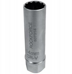 Rockforce 14 mm-es dugókulcs Bmw, Psa gyertyákhoz 12 szögletes (2962)