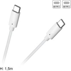 Cabletech KPO4025-1.5 USB kábel, USB 3.0 Type-C dugó - dugó kábel, 1, 5m (KPO4025-1.5)