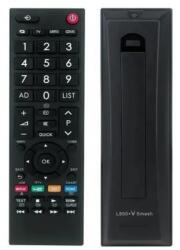 Utángyártott PIL5859V CT90326 Toshiba Smart TV távirányító, Youtube/Netflix funkció, utángyártott L890+V (PIL5859V)