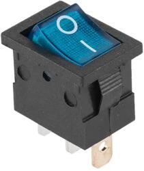  PRK0020C Billenőkapcsoló kétállású, ON-OFF, kék, 12V 15A, MK1011 (PRK0020C)