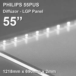  Diffúzor panel Philips 55coll LED TV-be, 55PUS8503, 55PUS7803, 1218x690x2mm