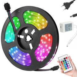  Vízálló RGB LED szalag készlet 4, 5m