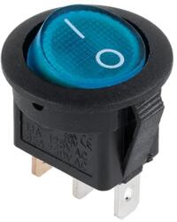  PRK0002C Billentőkapcsoló, Kétállású, ON-OFF, Kék, 250v 6.5A (PRK0002C)