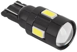 Rebel Autós LED izzó T10 6LED 2db/bliszter (ZAR0178)