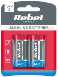 Rebel BAT0063B Alkáli elem REBEL LR14 (C) 2db/bliszter (BAT0063B)