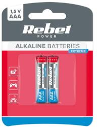 Rebel BAT0090B Alkáli elem EXTREME LR03 2db/bl (BAT0090B)