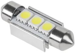VIPOW Autós LED izzó sofita 36mm 3LED Canbus 2db/bliszter (ZAR0381)