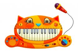 B. Toys Zongora mikrofonnal Cat (BX1025BT)