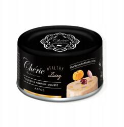  Chérie Premium nedves macskaeledel adult Healthy Living Csirke Sütőtök 80g