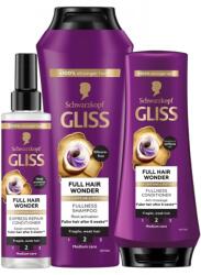 Schwarzkopf Full Hair Wonder Sampon Szérum Hajápoló Szett 3 db (3838824437750)