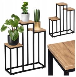 LoftInspired Fém loft virágágyás Agras Craft virágtartó állvány (065626MG)