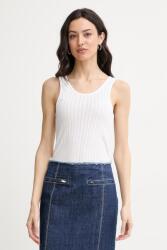 MM by Max Mara top női lyocellel AFFINE - fehér S