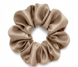 INTIMEO Selyem hajgumi scrunchie mulberry 6A khaki M közepes (scrunchie3,5cm)