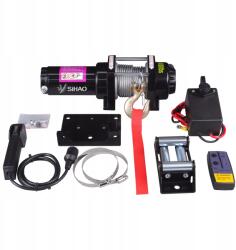SIHAO Elektromos csörlő 2041 kg (4500 font) Atv/utv 12V, 12 méteres acélkötéllel
